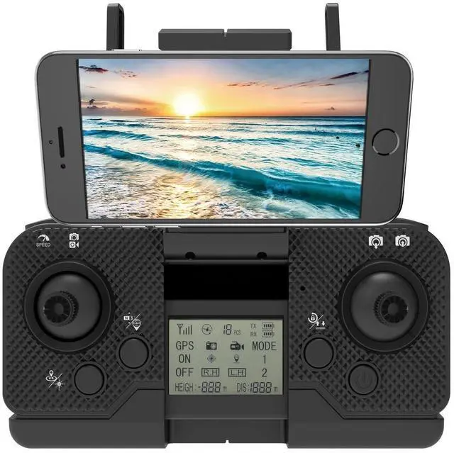 Alt view image 12 of 15 - Adesso CyberDrone X3 2K FPV Drone with Remote Controller #CYBERDRONE X3