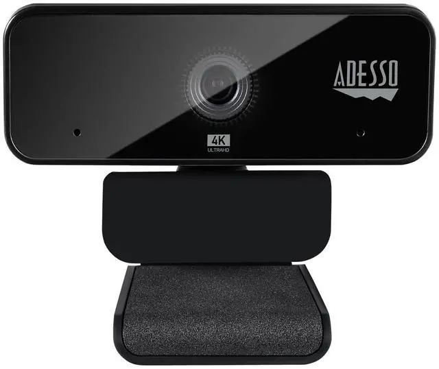 Main image of 4K Webcam, 8MP CMOS Sensor, Auto Light Correction, 120° Field of View, Built-in Dual Microphone, HDR, Privacy Cover - Ideal Web Camera for Video Calls, Zoom, Online Teaching, Skype, Live Streaming