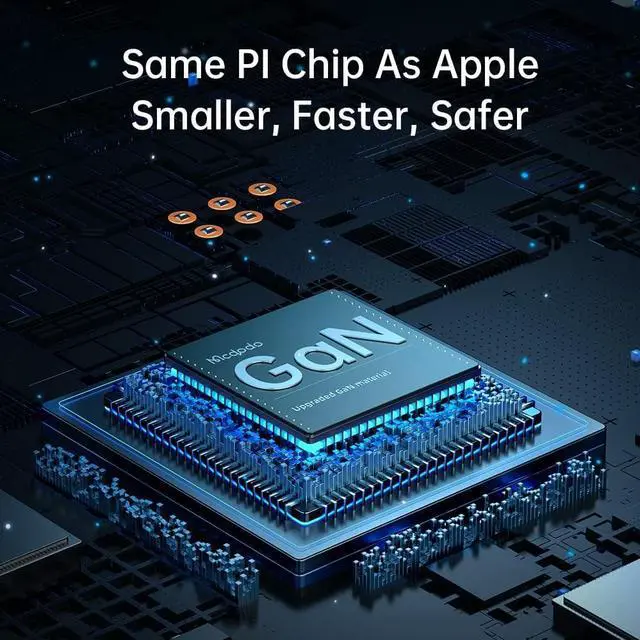 Alt view image 5 of 7 - Mcdodo 100W USB Charging Station with Multiport (2USB-A&2USB-C), 4-in-1 Desktop GaN USB Charger Block PD Fast Charging Hub Power Adapter for All iPhone iPad Android MacBook (with 1.5m AC Cable)