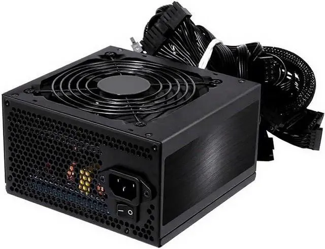 Main image of 500W PSU ATX 12V Power Supply 80 Plus White Label Certified PCIe and SATA connectors 500 watt Desktop Computer Power Supply