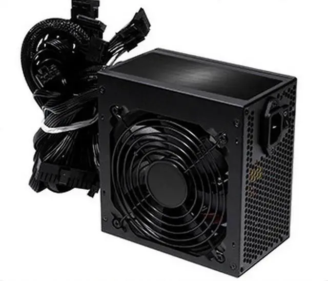 Alt view image 5 of 7 - 500W PSU ATX 12V Power Supply 80 Plus White Label Certified PCIe and SATA connectors 500 watt Desktop Computer Power Supply