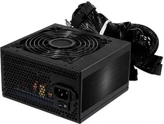 Alt view image 6 of 7 - 500W PSU ATX 12V Power Supply 80 Plus White Label Certified PCIe and SATA connectors 500 watt Desktop Computer Power Supply