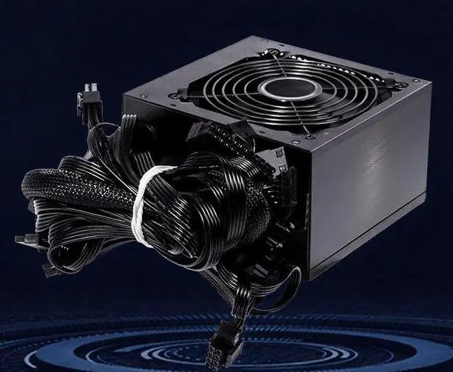 Alt view image 7 of 7 - 500W PSU ATX 12V Power Supply 80 Plus White Label Certified PCIe and SATA connectors 500 watt Desktop Computer Power Supply
