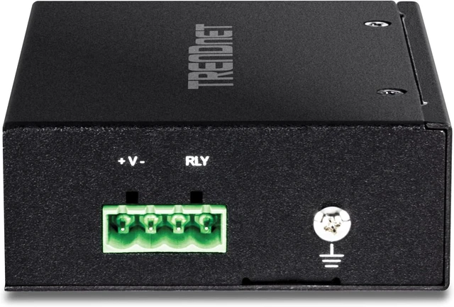 Alt view image 4 of 7 - TRENDnet Hardened Industrial Gigabit Media Converter and 100Base-FX Multi-Mode SFP Module, Up to 80 km Distances