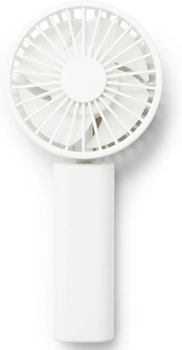 Main image of MUJI Rechargeable Compact Handy Fan - White/MJ-HF4-WH