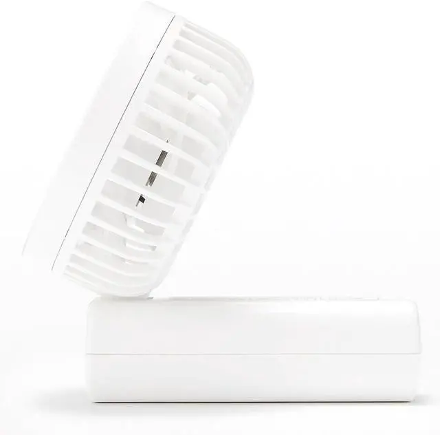 Alt view image 3 of 7 - MUJI Rechargeable Compact Handy Fan - White/MJ-HF4-WH