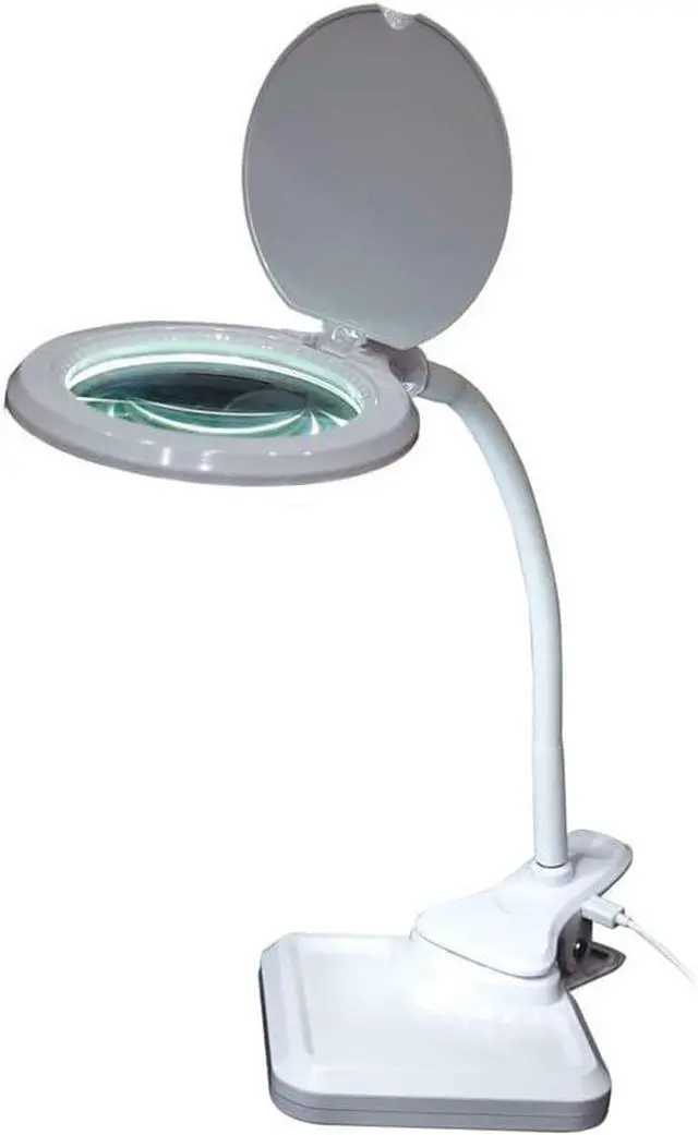 Main image of MA-1010U 2 in 1 USB Magnifying LED Lamp Warm/Cold Light Switchable 3D Magnification Lens 2.5W Low Consumption