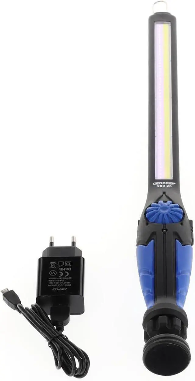 Alt view image 4 of 6 - GEDORE 900 20 - Linterna LED Li-MH USB (3108678)