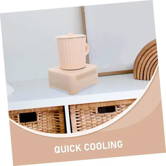 Alt view image 7 of 7 - Amosfun Desktop Electric Mug Cooler and Heater Rapid Drink Chiller for Home Efficient Temperature Control for Beverages for Beer