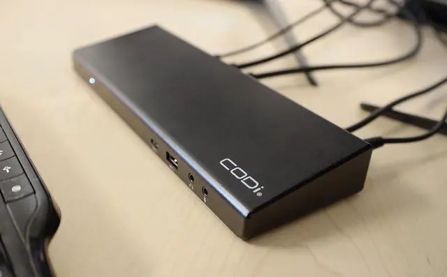 Alt view image 4 of 4 - CODi Centro1080 USB-C Triple Display Docking Station | Supports 2 Screens (Windows, macOS, and ChromeOS), Triple 4K@60Hz, 96W PD Charging