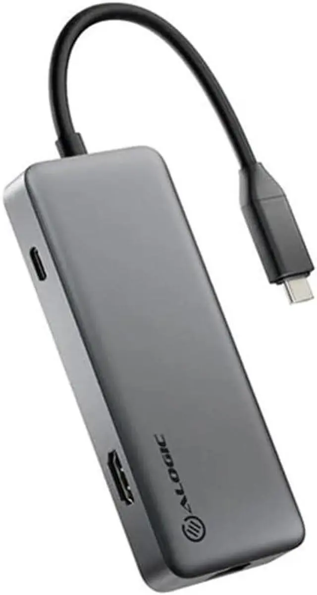Alt view image 2 of 4 - Alogic Spark 6-in-1 USB 4 Hub with 8K HDMI