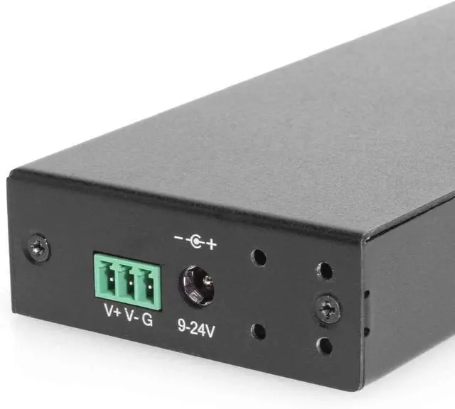 Alt view image 3 of 5 - Gearmo 10-Port USB Type-A Hub with 5 Gbps Data, Surge Protection & Mounting Options