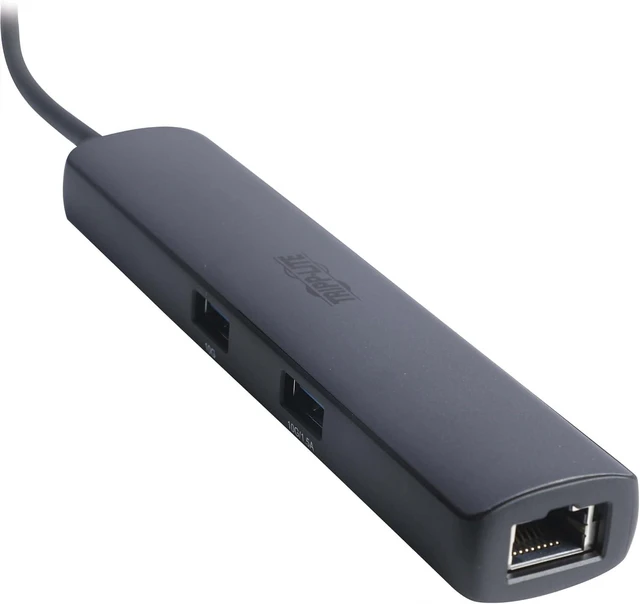 Alt view image 5 of 5 - Tripp Lite USB C Hub 6-in-1 Multiport Adapter, 8K HDMI, USB C Port 100W PD Charging + 10 Gbps Data, 1 Gbps Ethernet, 2 USB 3.2 Ports, Plug-and-Play for Mac & Windows, 1-Year Warranty (U442-DOCK40-6)