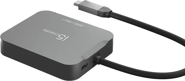 Alt view image 2 of 4 - j5create 4K Elite USB-C Travel Adapter, Space Gray, JCD3191