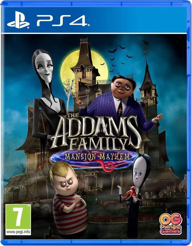 Main image of The Addams Family: Mansion Mayhem (PS4)