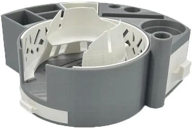 Main image of BC Labs Puffco Docking Station Caddy (Silver & White)