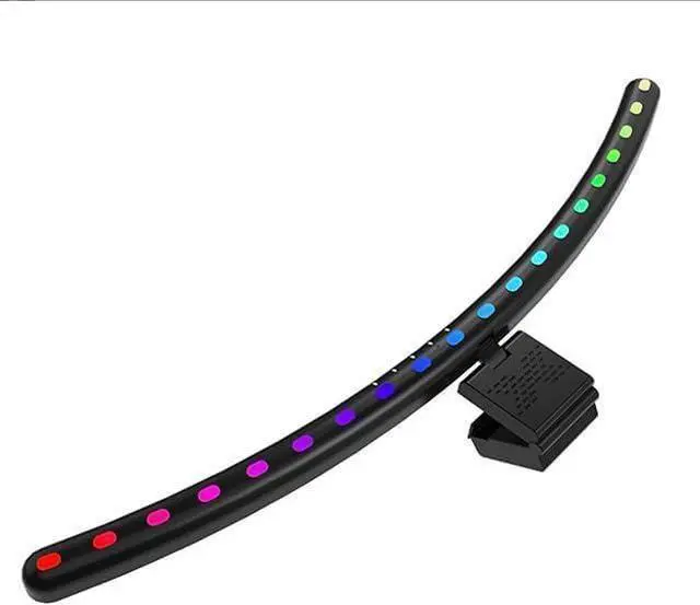 Main image of RGB Music Sync Monitor Light Bar for Curved Monitors 24-27 Inch - Touch Control USB Powered Screen Light with Eye Care