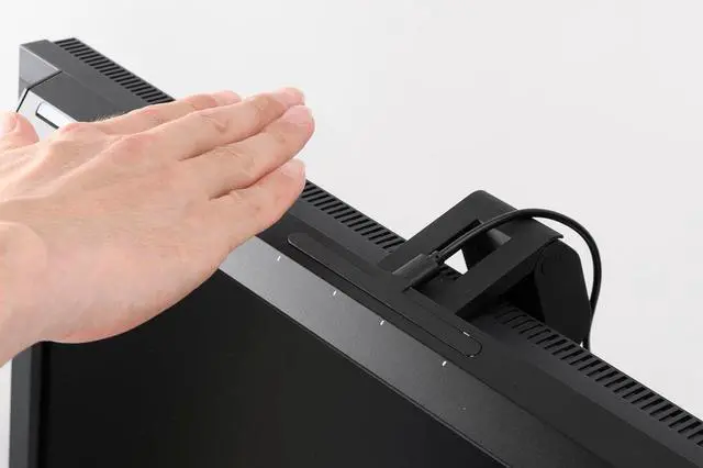 Alt view image 5 of 7 - PaletteLife EXZ-1500BK LED Monitor Light Bar EXARM Zeta, USB-C Powered, Anti-Glare Lighting, RGB Gaming Light, Black