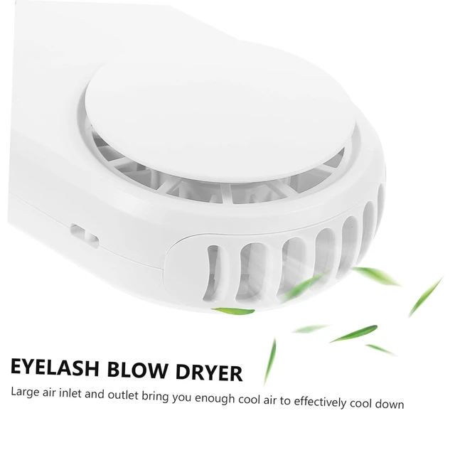Alt view image 3 of 7 - DOITOOL Lash Extensions Supplies 6pcs Eyelash Fan Mini Personal Fan Travel Stuff Mini Fan Lash Extension Fan Usb Auxiliary Tool