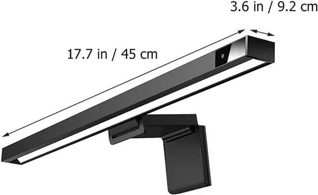 Alt view image 2 of 7 - 1pc USB Monitor Lamp Screen Light Bar for Computer Monitor Eye-Caring Reading Lamp Multiple Brightness Levels for Home Office