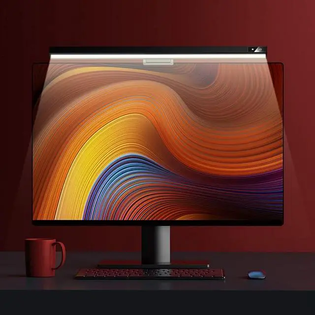 Alt view image 6 of 7 - 1pc USB Monitor Lamp Screen Light Bar for Computer Monitor Eye-Caring Reading Lamp Multiple Brightness Levels for Home Office