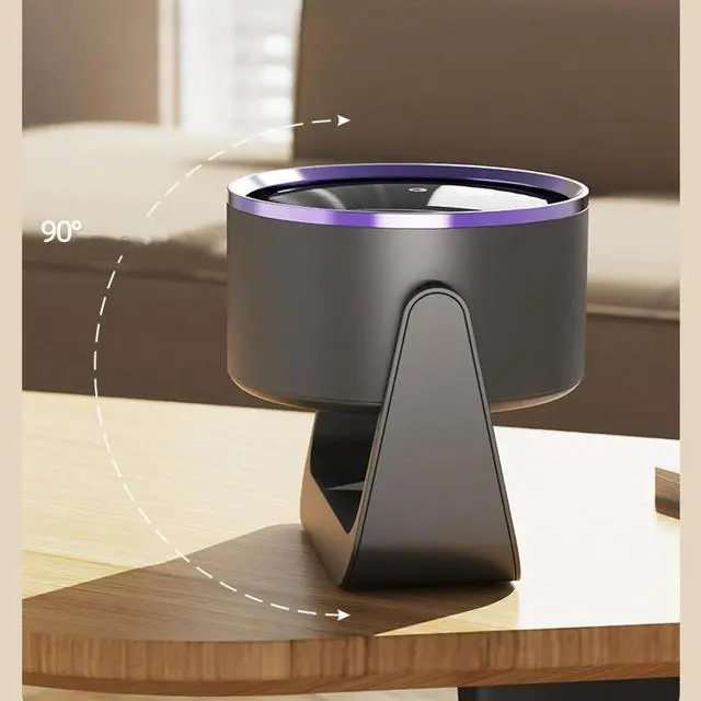 Alt view image 4 of 7 - Mini Electric Fan Desktop Dormitory USB Desk lamp Fan Wall-Mounted Household Dormitory circulating Fan