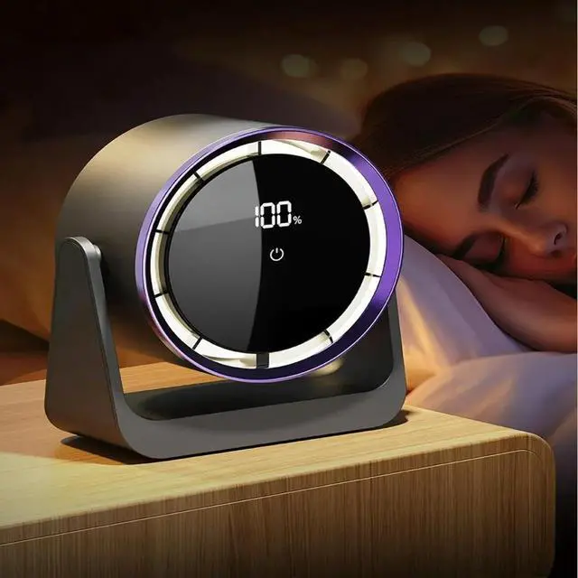 Alt view image 5 of 7 - Mini Electric Fan Desktop Dormitory USB Desk lamp Fan Wall-Mounted Household Dormitory circulating Fan