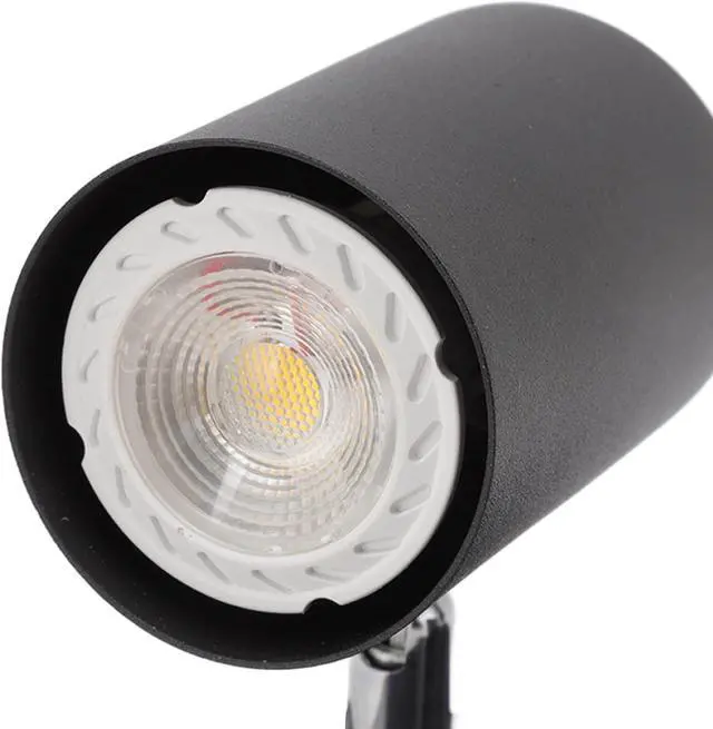 Alt view image 7 of 7 - 85 to 265V Adjustable Lamp Holder USB Wall Light for Reading Study Bedside Hallway, Wireless Wall Light, Convenient USB Charging Interface Charging LED Lamp (Black Left)