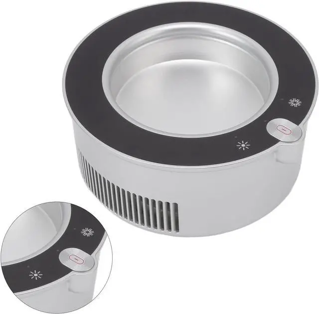 Alt view image 7 of 7 - Cooling Heating Coaster USB Electric Heating Pad Smart Cup Mat for Home