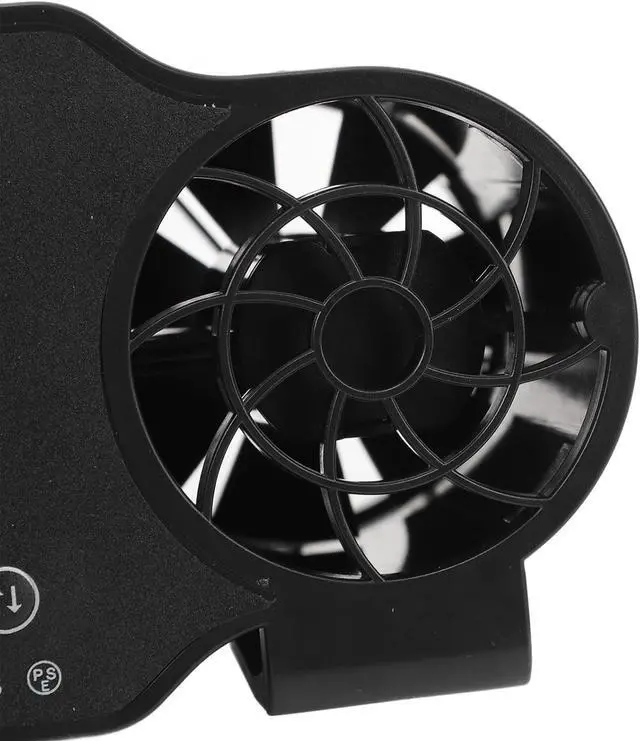 Alt view image 7 of 7 - Portable Waist USB Fan with Digital Display, Rechargeable, Wearable Body Fan with Lanyard, Suitable for Summer Outdoor Activities (10000mah)
