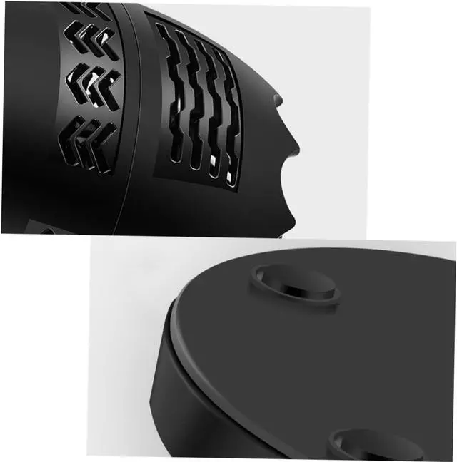 Alt view image 4 of 7 - ABOOFAN 2pcs Usb Mini Cooling Fan for Home Office Angle Low Noise Portable Desk Fan Usb Powered Golden