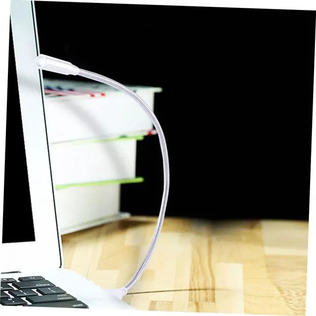 Alt view image 2 of 7 - 4pieces USB Reading Lamp High Brightness Flexible Gooseneck Led Light for Laptop Eye-Caring Portable USB Lights for Nighttime Use and Eye