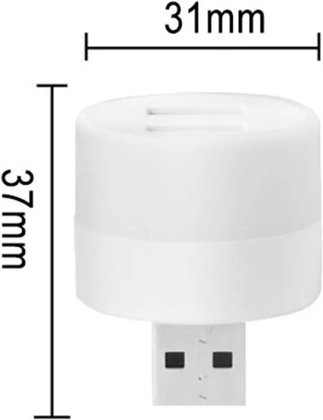 Alt view image 2 of 6 - Small Black Table lamp Night Light Charging Computer Power Bank Mini Book led Light Eye Protection Square Reading Light USB Light