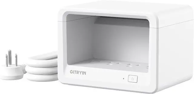 Alt view image 5 of 7 - Gitryin 1 Lightning and 3 Type-C Retractable Wall Charger and 8-in-1 Desktop Charging Station