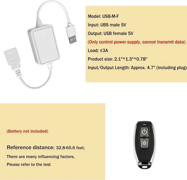 Alt view image 2 of 5 - Kiven USB Desk Fans with Remote Control,6-in Mini Fans,Adjustable Desktop Table Cooling Fan in Single Button,Rotation Strong Wind,Quiet Personal Mini Fan for Home Desktop Office Travel(White)