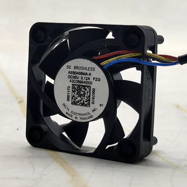 Alt view image 2 of 5 - ASB0405MA-A 5V 0.12A 4cm Ball Silent USB Fan - Compact Solution for Electronics Shrandi