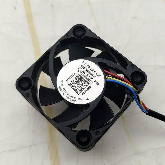 Alt view image 3 of 5 - ASB0405MA-A 5V 0.12A 4cm Ball Silent USB Fan - Compact Solution for Electronics Shrandi