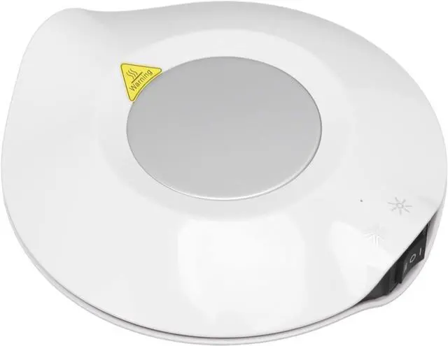 Alt view image 5 of 7 - Coffee Warmer USB Powered, White Portable Heating Mat for Mug and Tea Cup - Constant Temperature, Cooling and Heating Dual Use, Rechargeable for Desk and Office