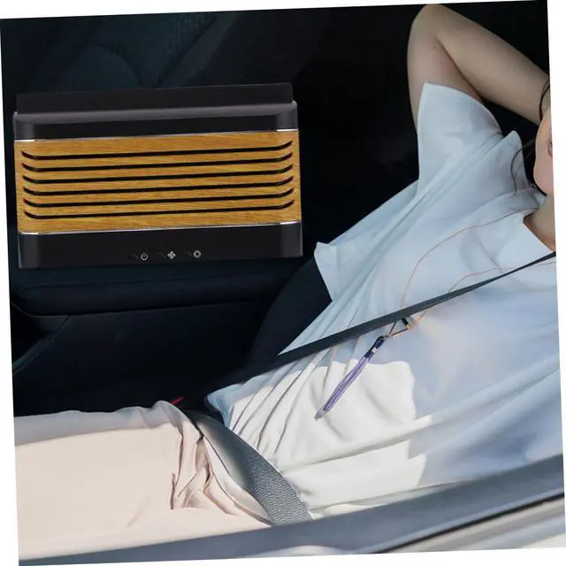 Alt view image 3 of 7 - GLEAVI 1pc Solar Car Exhaust Fan USB Charging Compact Cooling for Vehicles Modes Efficient Airflow Low Noise Black