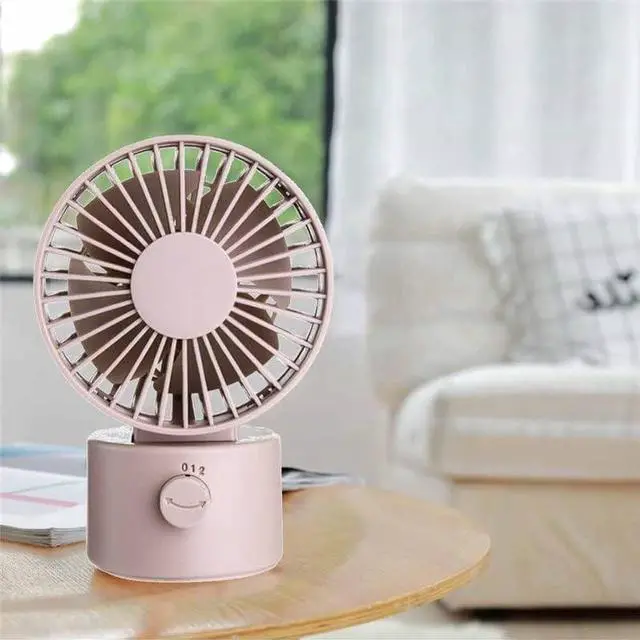Alt view image 2 of 7 - USB Desk Fan,Personal Desktop Table Fan, Quiet Portable Mini Fan for Home Office Bedroom (Color : Black)