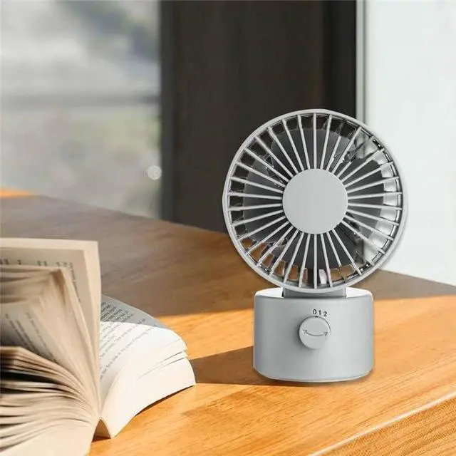 Alt view image 5 of 7 - USB Desk Fan,Personal Desktop Table Fan, Quiet Portable Mini Fan for Home Office Bedroom (Color : Black)