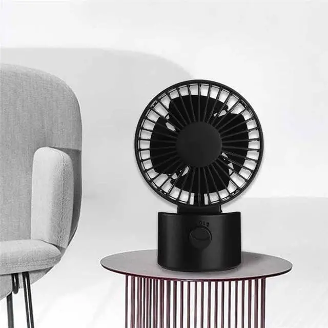 Alt view image 7 of 7 - USB Desk Fan,Personal Desktop Table Fan, Quiet Portable Mini Fan for Home Office Bedroom (Color : Black)