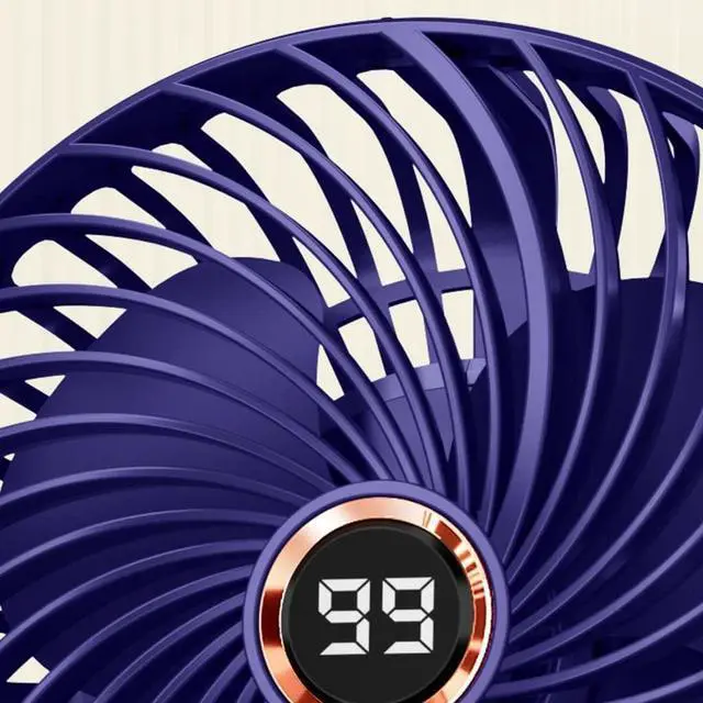 Alt view image 6 of 7 - USB Fans USB Small Fan, Portable Portable Desktop Mute, Clip-on Fan, Suitable for Student Dormitory Office Car (Color : Blue, Size : 11x11x15.8cm)