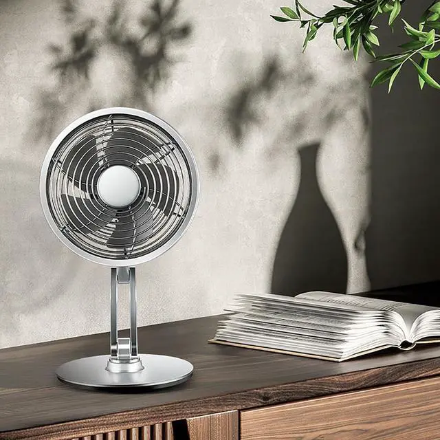 Alt view image 6 of 7 - USB Fan,USB Desk Fan 360 degreesRotatable Quiet Desktop Fan Three-Speed Suitable for Indoor Outdoor Use Small & Light