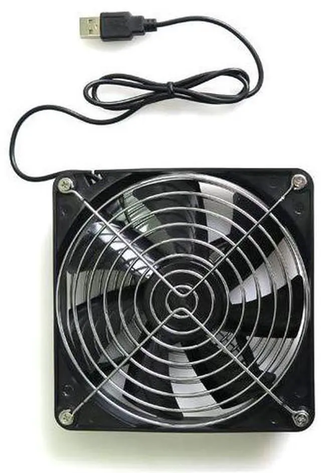 Alt view image 2 of 3 - Timely USB Fan [5.5 inch (140 mm) Square Fan Model] BIGFAN140U