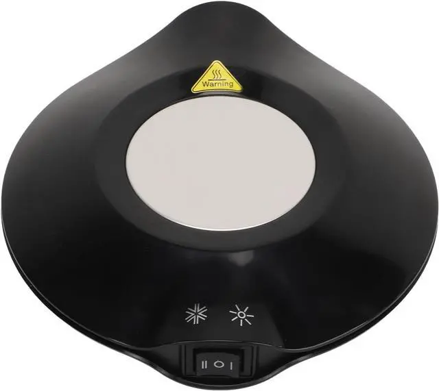 Alt view image 6 of 7 - Warm Drink Heater Portable Heat Coaster USB Warming Plate 1 Cooler Cup Holder Maximum 65 Degrees - Electric Hot Metal Heating and Cooling, Power Mug Heating Pad for Coffee and De