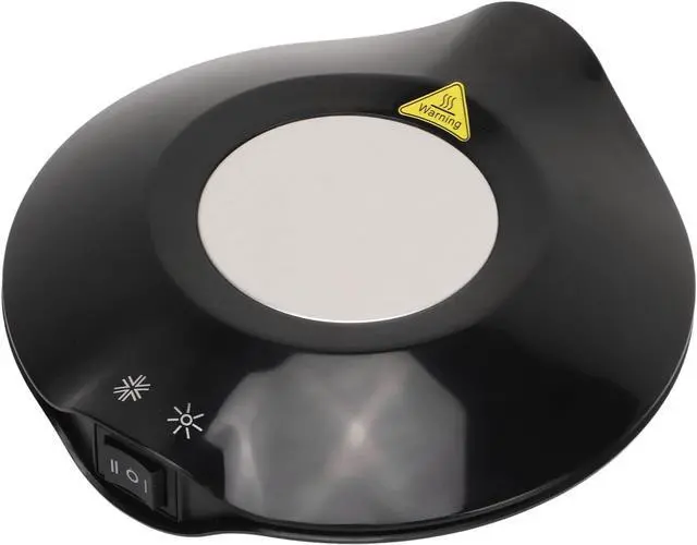 Alt view image 3 of 7 - Electric Coffee Warmer Cooler Cup Mat USB Powered, Heating Cooling 2 in 1, Maximum 65 Degrees, Portable USB Warming Plate - Rechargeable Smart Digital Display, Suitable for Coffe