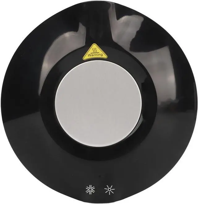 Alt view image 2 of 7 - Electric Coffee Warmer Cooler Cup Mat USB Powered, Heating Cooling 2 in 1, Maximum 65 Degrees, Portable USB Warming Plate - Rechargeable Smart Digital Display, Suitable for Coffe