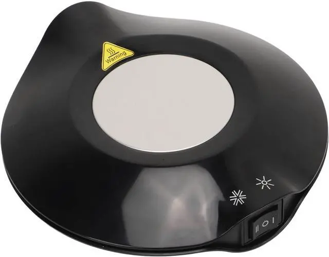 Alt view image 7 of 7 - Electric Coffee Warmer Cooler Cup Mat USB Powered, Heating Cooling 2 in 1, Maximum 65 Degrees, Portable USB Warming Plate - Rechargeable Smart Digital Display, Suitable for Coffe