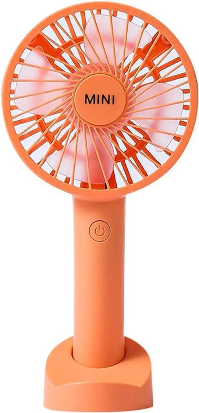 Main image of USB Mini Fold Fan Rechargeable Electric Portable Hold Small Air Cooler Charging Household Electrical Appliances Desktop fan (Color : Green, Size : 1200mA)